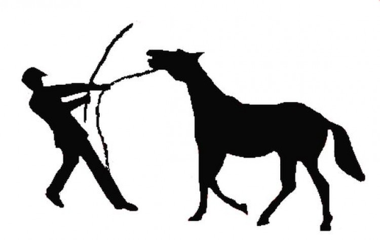 source of image: http://puppy4you.homestead.com/logo-man_horse_black3.gif